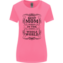 Mothers Day Best Mom in the World Womens Wider Cut T-Shirt Azalea
