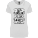 Mothers Day Best Mom in the World Womens Wider Cut T-Shirt White