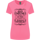 Mothers Day Best Mum in the World Womens Wider Cut T-Shirt Azalea