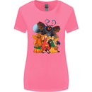 Mothman With Fairies Womens Wider Cut T-Shirt Azalea