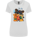 Mothman With Fairies Womens Wider Cut T-Shirt White