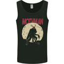 Mothman With Moon Background Mens Vest Tank Top Black