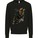 Motocross Art Dirt Bike MotoX Mens Sweatshirt Jumper Black