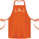 Motocross ECG Dirt Bike MotoX Cotton Apron 100% Organic Orange