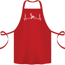 Motocross ECG Dirt Bike MotoX Cotton Apron 100% Organic Red
