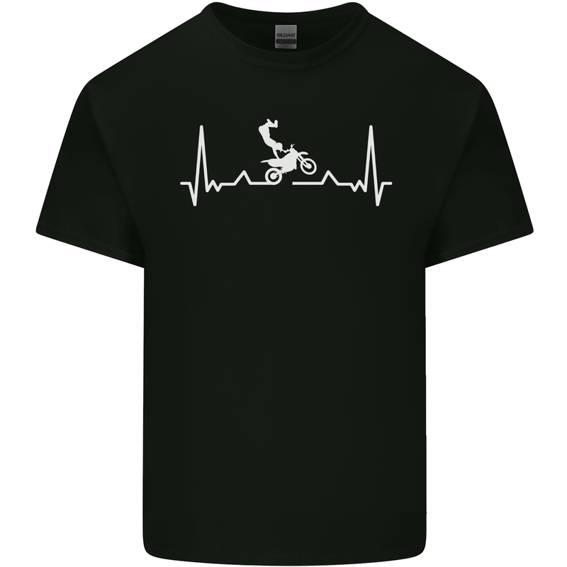 Motocross ECG Dirt Bike MotoX Mens Cotton T-Shirt Tee Top Black