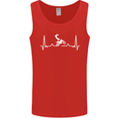 Motocross ECG Dirt Bike MotoX Mens Vest Tank Top Red