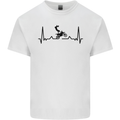 Motocross ECG MotoX Dirt Bike Mens Cotton T-Shirt Tee Top White