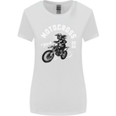 Motocross Girl Motocross MotoX Dirt Bike Female Womens Wider Cut T-Shirt White