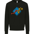 Motocross Stunt Dirt Bike MotoX Mens Sweatshirt Jumper Black