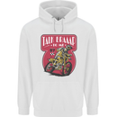 Motocross Talk Braaap MotoX Dirt Bike Motorcycle Childrens Kids Hoodie White