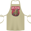 Motocross Talk Braaap MotoX Dirt Bike Motorcycle Cotton Apron 100% Organic Khaki