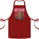 Motocross Talk Braaap MotoX Dirt Bike Motorcycle Cotton Apron 100% Organic Maroon
