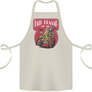 Motocross Talk Braaap MotoX Dirt Bike Motorcycle Cotton Apron 100% Organic Natural