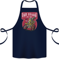 Motocross Talk Braaap MotoX Dirt Bike Motorcycle Cotton Apron 100% Organic Navy Blue