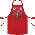 Motocross Talk Braaap MotoX Dirt Bike Motorcycle Cotton Apron 100% Organic Red