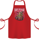 Motocross Talk Braaap MotoX Dirt Bike Motorcycle Cotton Apron 100% Organic Red