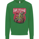 Motocross Talk Braaap MotoX Dirt Bike Motorcycle Kids Sweatshirt Jumper Irish Green