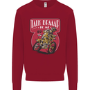 Motocross Talk Braaap MotoX Dirt Bike Motorcycle Kids Sweatshirt Jumper Red