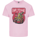 Motocross Talk Braaap MotoX Dirt Bike Motorcycle Kids T-Shirt Childrens Light Pink