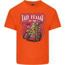 Motocross Talk Braaap MotoX Dirt Bike Motorcycle Kids T-Shirt Childrens Orange