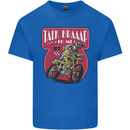 Motocross Talk Braaap MotoX Dirt Bike Motorcycle Kids T-Shirt Childrens Royal Blue