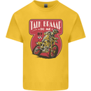 Motocross Talk Braaap MotoX Dirt Bike Motorcycle Kids T-Shirt Childrens Yellow