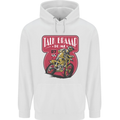 Motocross Talk Braaap MotoX Dirt Bike Motorcycle Mens 80% Cotton Hoodie White