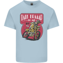 Motocross Talk Braaap MotoX Dirt Bike Motorcycle Mens Cotton T-Shirt Tee Top Light Blue