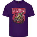 Motocross Talk Braaap MotoX Dirt Bike Motorcycle Mens Cotton T-Shirt Tee Top Purple