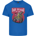 Motocross Talk Braaap MotoX Dirt Bike Motorcycle Mens Cotton T-Shirt Tee Top Royal Blue