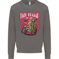 Motocross Talk Braaap MotoX Dirt Bike Motorcycle Mens Sweatshirt Jumper Charcoal