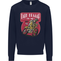 Motocross Talk Braaap MotoX Dirt Bike Motorcycle Mens Sweatshirt Jumper Navy Blue