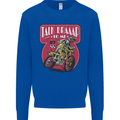 Motocross Talk Braaap MotoX Dirt Bike Motorcycle Mens Sweatshirt Jumper Royal Blue