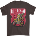 Motocross Talk Braaap MotoX Dirt Bike Motorcycle Mens T-Shirt 100% Cotton Dark Chocolate