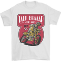 Motocross Talk Braaap MotoX Dirt Bike Motorcycle Mens T-Shirt 100% Cotton White