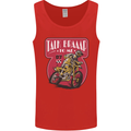 Motocross Talk Braaap MotoX Dirt Bike Motorcycle Mens Vest Tank Top Red