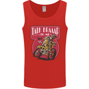 Motocross Talk Braaap MotoX Dirt Bike Motorcycle Mens Vest Tank Top Red