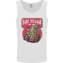 Motocross Talk Braaap MotoX Dirt Bike Motorcycle Mens Vest Tank Top White