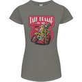Motocross Talk Braaap MotoX Dirt Bike Motorcycle Womens Petite Cut T-Shirt Charcoal