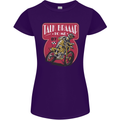Motocross Talk Braaap MotoX Dirt Bike Motorcycle Womens Petite Cut T-Shirt Purple