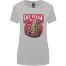 Motocross Talk Braaap MotoX Dirt Bike Motorcycle Womens Wider Cut T-Shirt Sports Grey