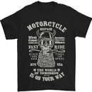 a black t - shirt with an image of a bearded biker