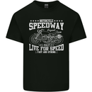 Motorcycle Speedway Motorcycle Biker Motorbike Mens Cotton T-Shirt Tee Top Black