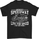 Motorcycle Speedway Motorcycle Biker Motorbike Mens T-Shirt 100% Cotton Black
