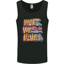 Motorhome Live What You Love RV Caravan Mens Vest Tank Top Black