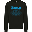Motorsport Born to Speed Formula Racing Car Mens Sweatshirt Jumper Black