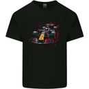 Motorsports Car Formula Kids T-Shirt Childrens Black
