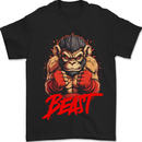Muay Thai Beast MMA Martial Arts Boxing Mens T-Shirt 100% Cotton Black
