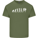 Muay Thai Evolution Contact MMA Martial Arts Mens Cotton T-Shirt Tee Top Military Green